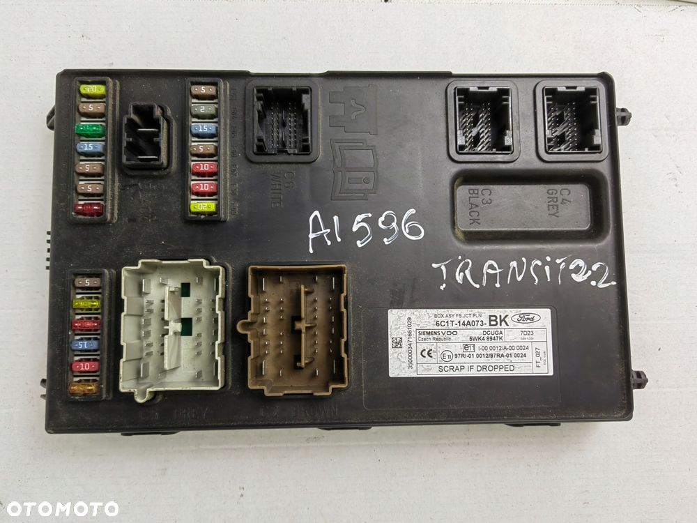 moduŁ skrzynka bsi 8200351182 renault megane - 4