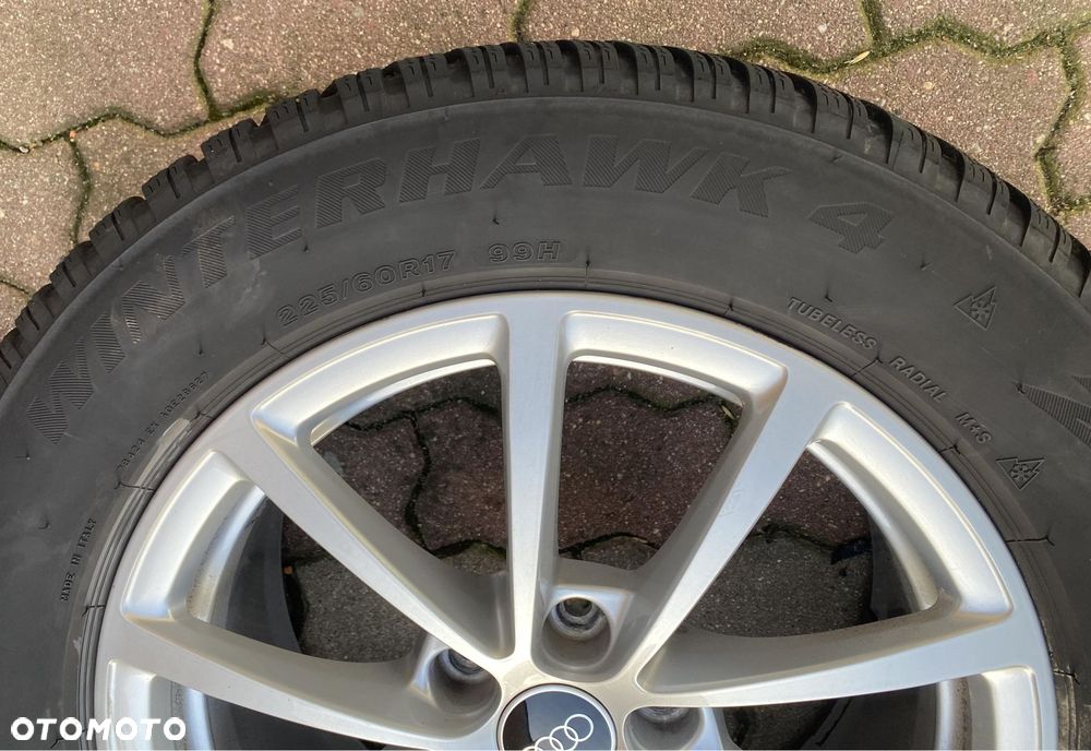 AUDI A6 C8 KOŁA 225/60R17 ALUFELGI 7,5Jx17H2 ET36 OPONY FIRESTONE - 4