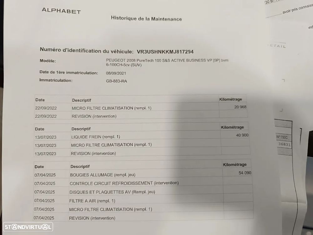 Peugeot 2008 1.2 PureTech Active - 38