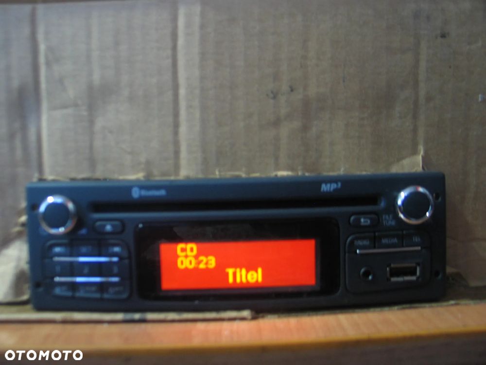 radio radioodtwarzacz Mp3 Bluetooth Usb Dacia Renault + kod - 9