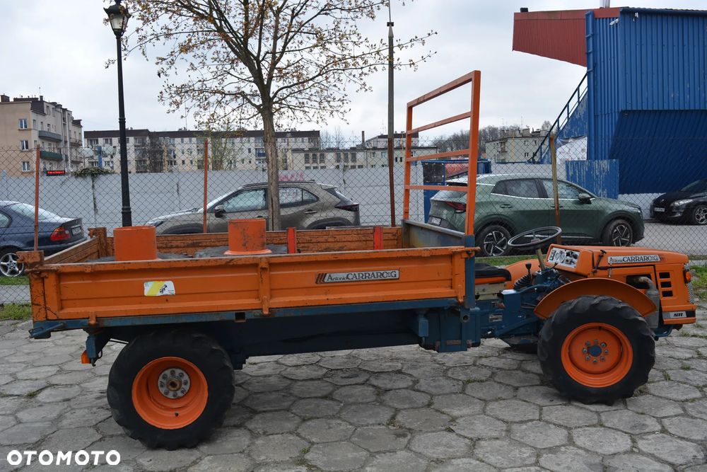ANTONIO CARRARO UNITRANS Tipo 4800 _SOLIDNY TRAKTOREK 4x4 z PRZYCZEPĄ 3 STRONNA WYWROTKA BLOKADY REDUKTOR BIEGI SZOSOWE TERENOWE-WOM - 35