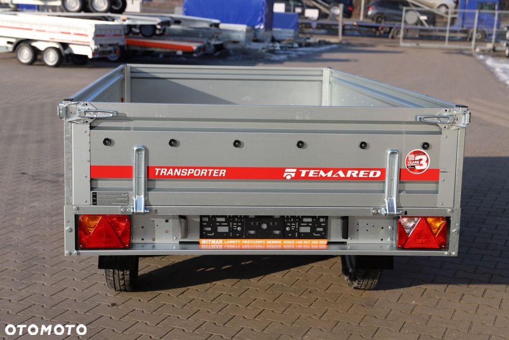 TEMARED TRANSPORTER 3015/2 0,75T 304x153x40 cm , 2 osie, dmc 750 kg - 3