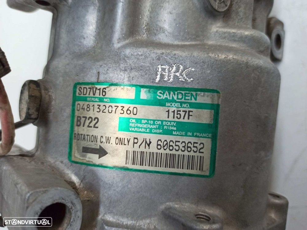 COMPRESSOR DE AR CONDICIONADO ALFA ROMEO GTV (163) 2.0 JTS 16V MEDIO - 3
