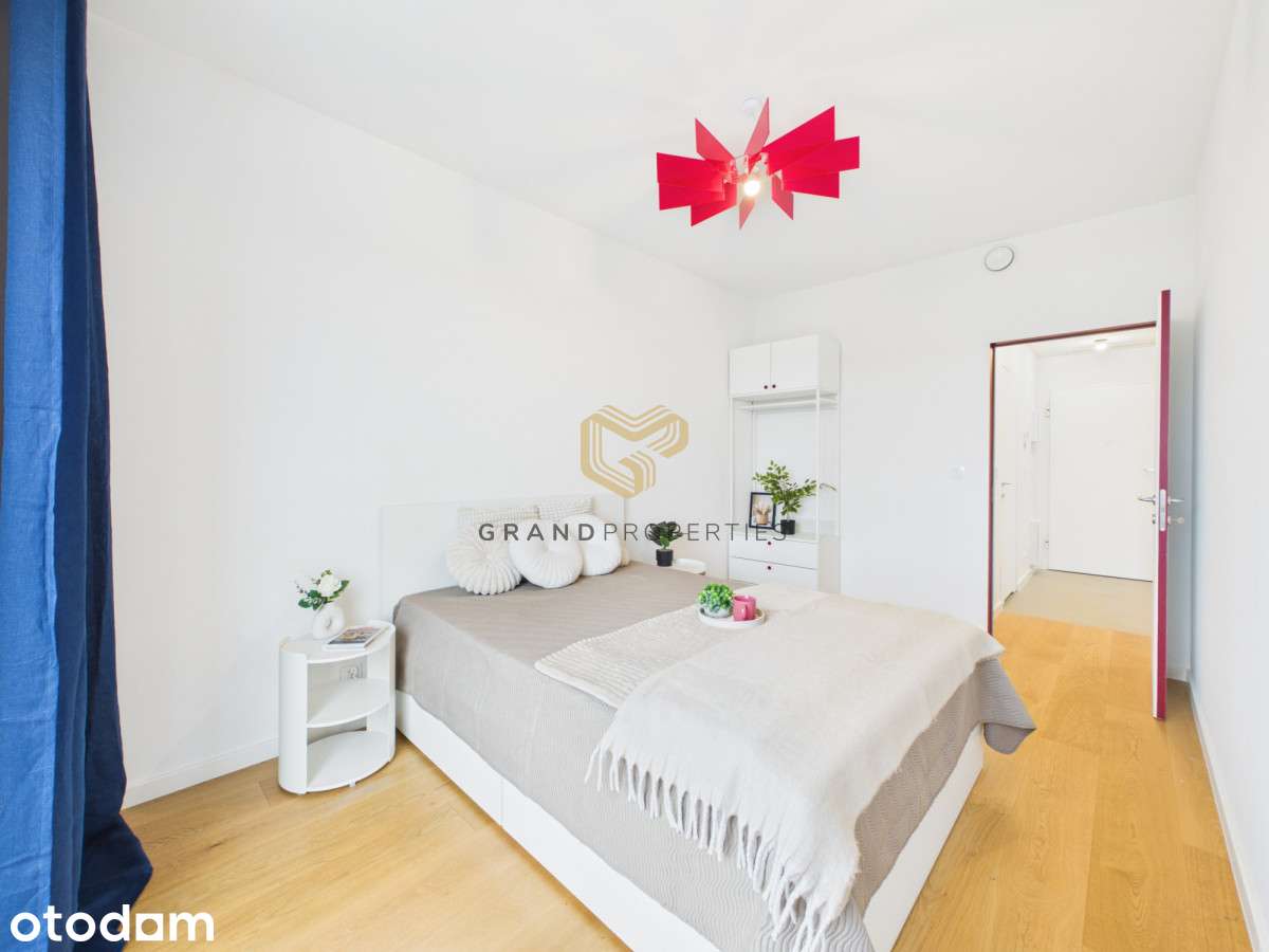 Kabaty, 2-pokojowy apartament z garażem i tarasem
