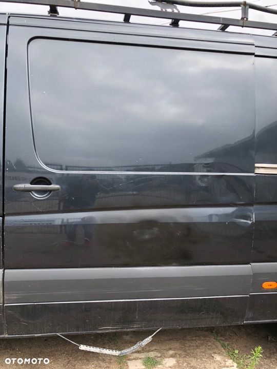 sprinter 906 crafter drzwi lewe suwane czarne niski - 1