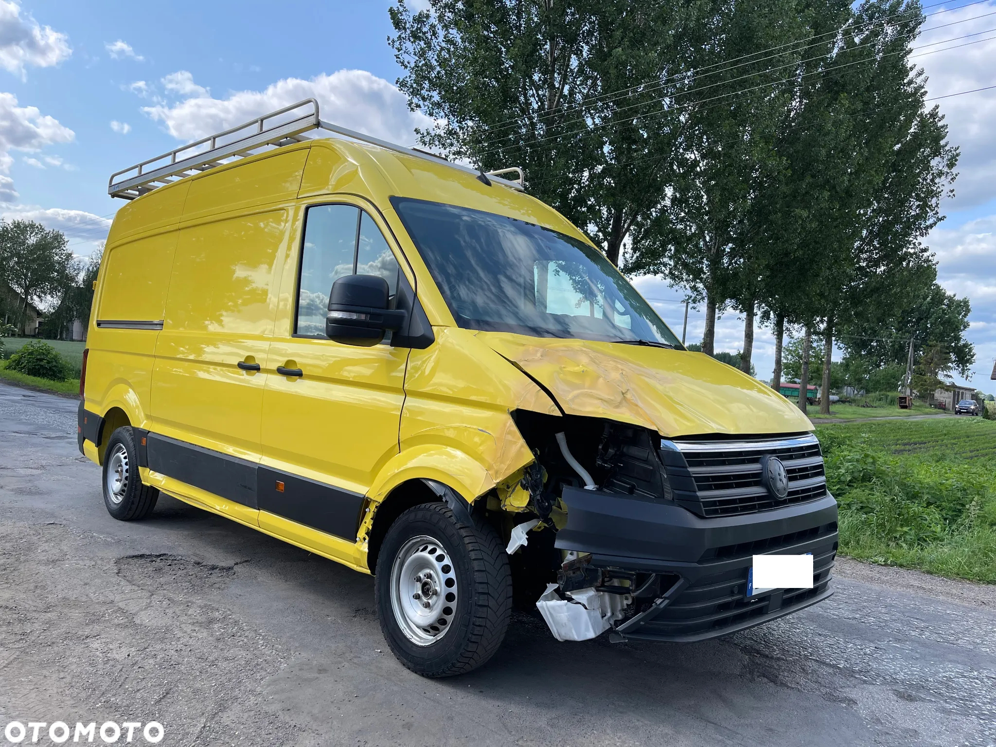 Volkswagen Crafter ROK 2018 Nowy model Średniak Średni 2.0 TDI 140 KM KLIMA - 20