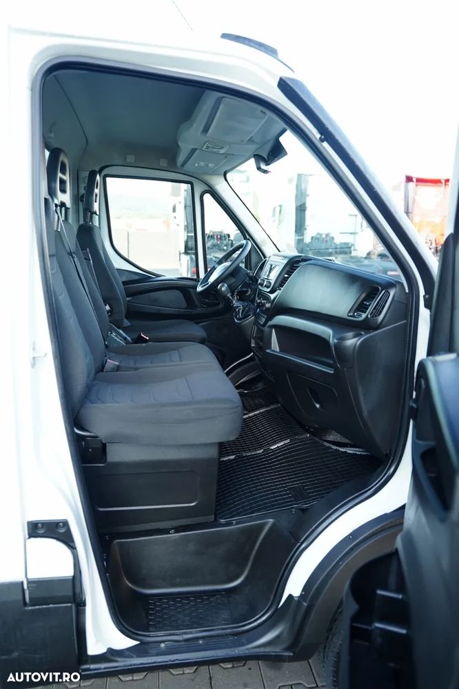 Iveco DAILY 35-150 / OȚEL BASCULABIL SPATE / TRULIU / DUBLU / MANUAL / IMPORTAT / EURO 6 - 35
