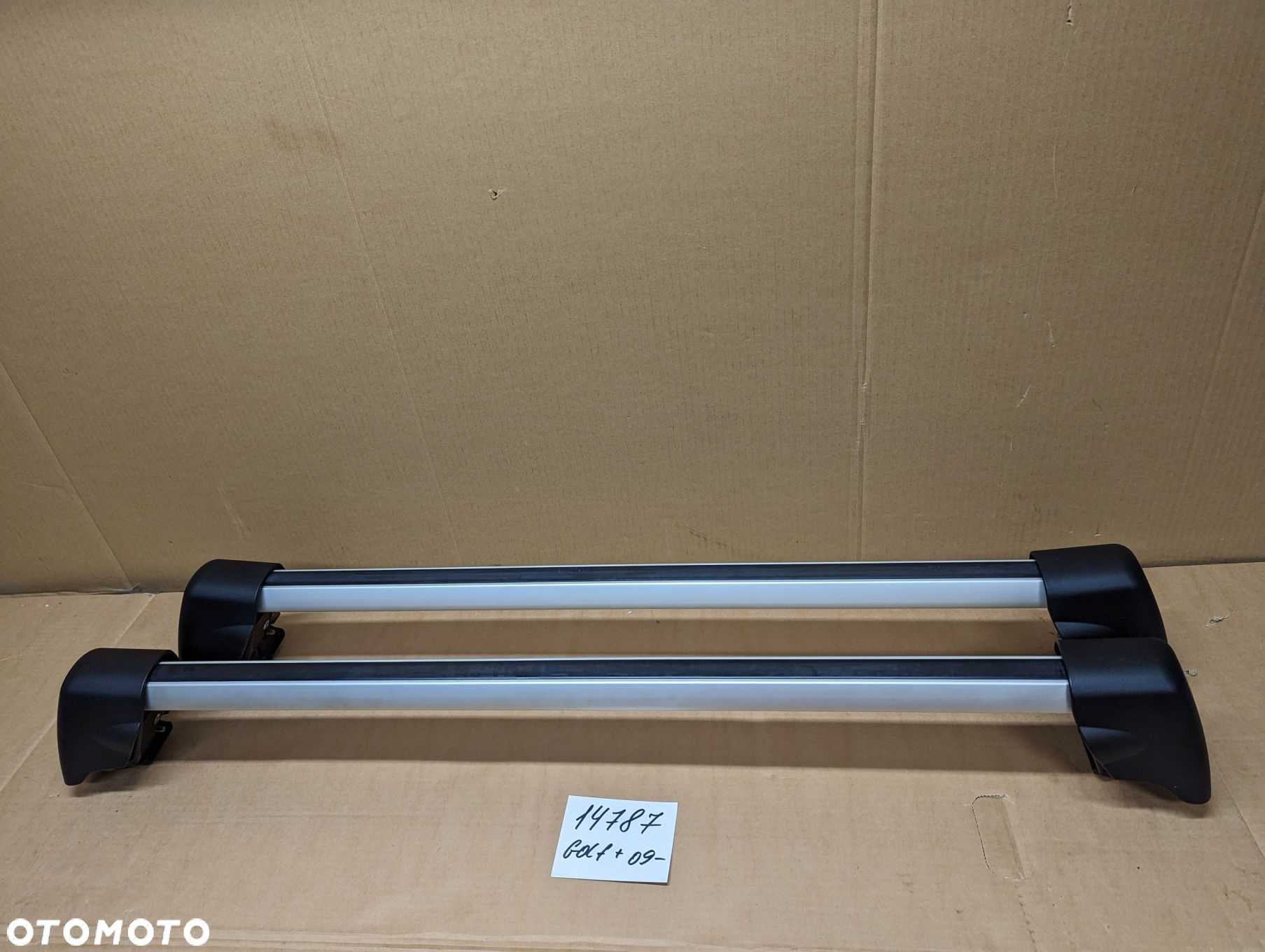 Bagażnik dachowy bazowy belki poprzeczki Volkswagen Golf plus 05-14 5M071126A - 3