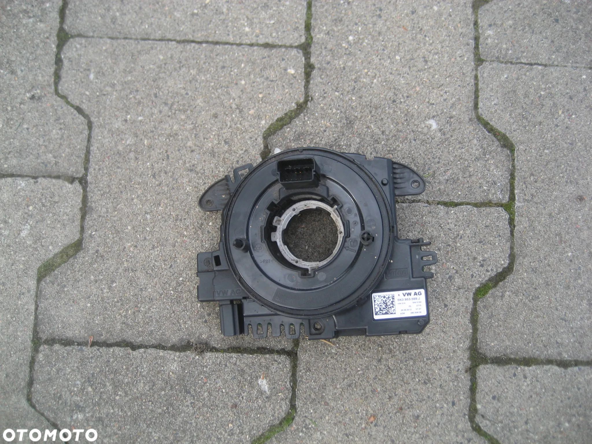 vw sharan czujnik kąta skrętu taśma zwijak 5k0953569j - 1