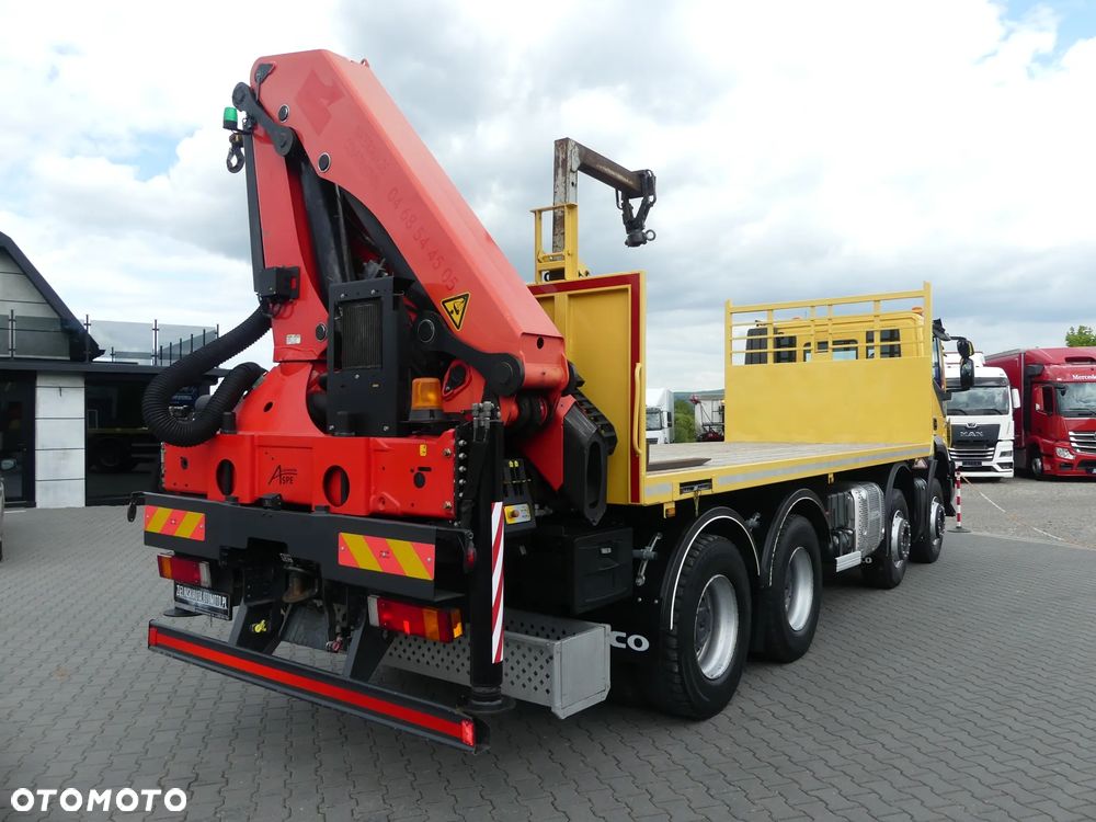 Iveco TRAKKER 450 / 8x4 / EURO 6 / HDS PALFINGER PK 22002-EH / NISKI PRZEBIEG / - 16