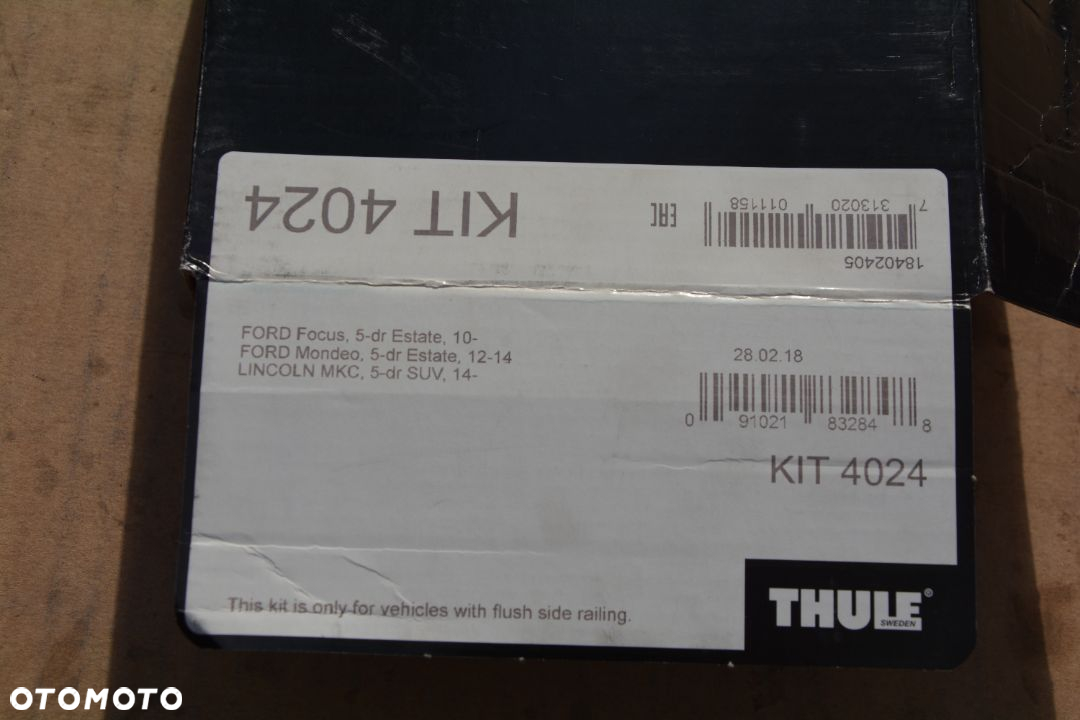 Thule Kit 4024 Ford Focus 2010 - / Mondeo 2012  - - 3
