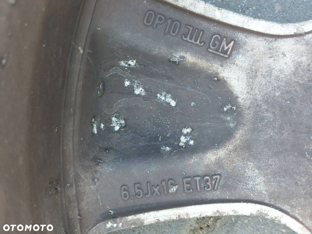 FELGA ALUMINIOWA 3 SZT 5x110 6,5Jx16 ET37 FI65,1 OPEL 13117069 - 3