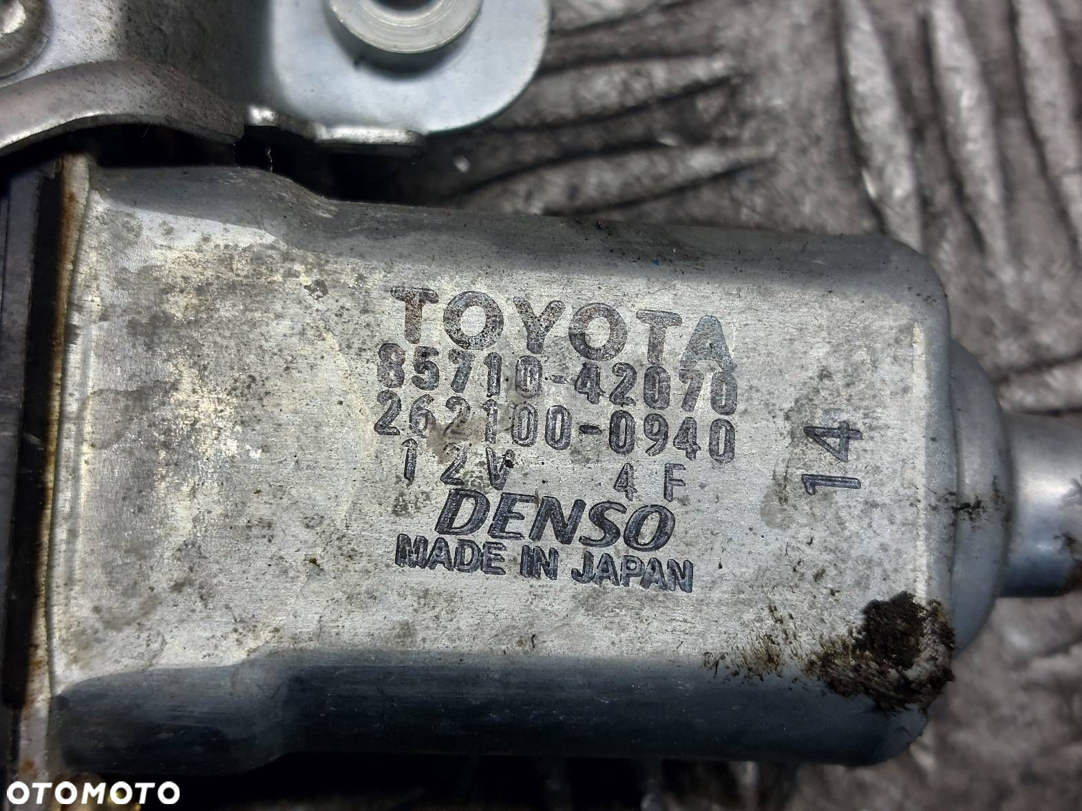 MECHANIZM PODNOŚNIK SZYBY PRAWY PRZÓD RAV4 II LIFT 85710-42070 - 2