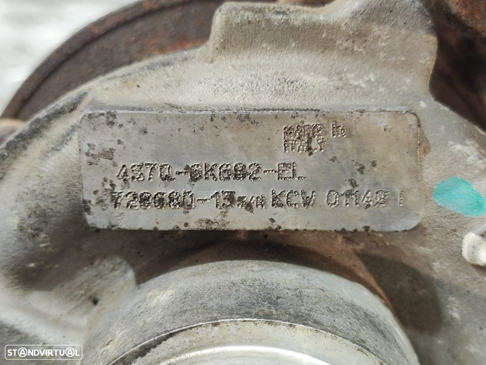Turbo Compressor Garrett Ford Jaguar 4S7Q6K682EL 728680 2.0TDCI 130cv - 7
