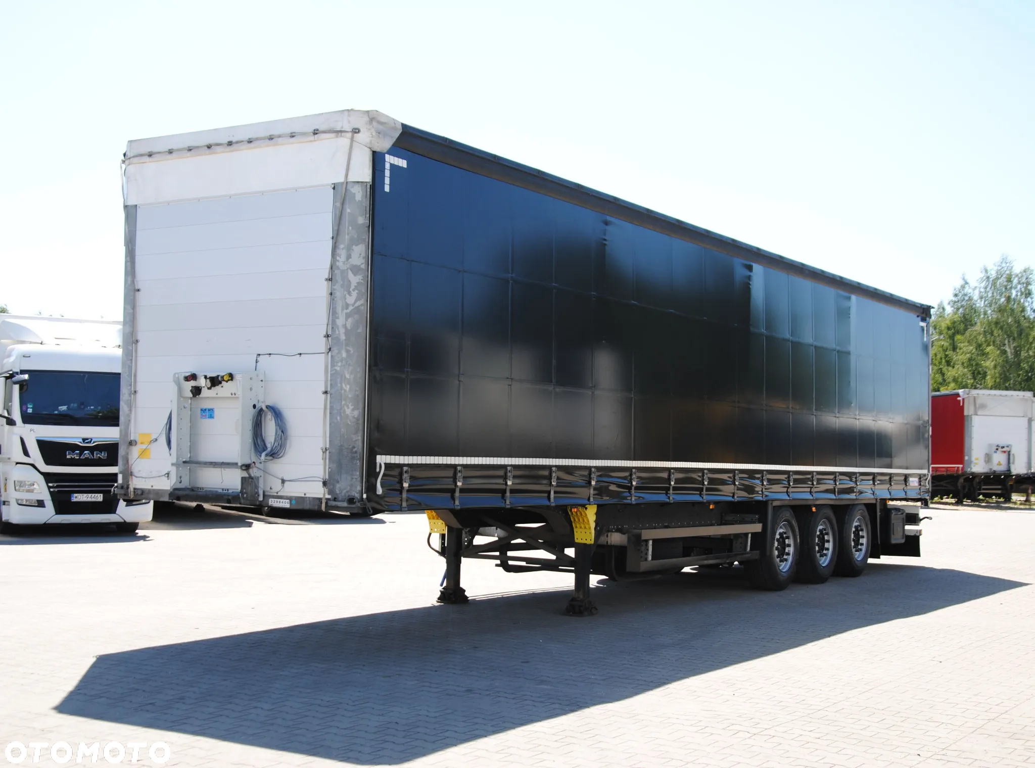 Schmitz Cargobull SCS kurtyna, podnoszona oś - 7
