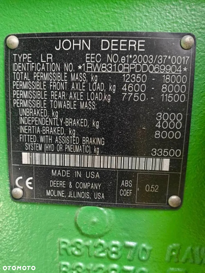 John Deere 8310R - 11