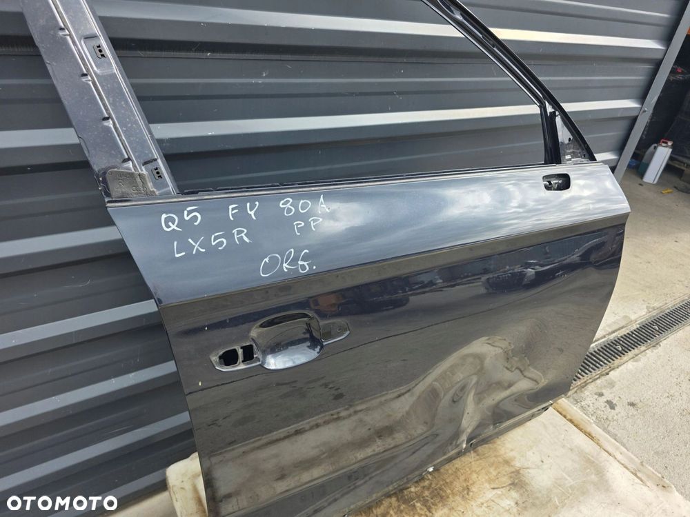 DRZWI PRAWY PRZÓD AUDI Q5 FY 80A LX5R ORYGINAŁ ! - 5