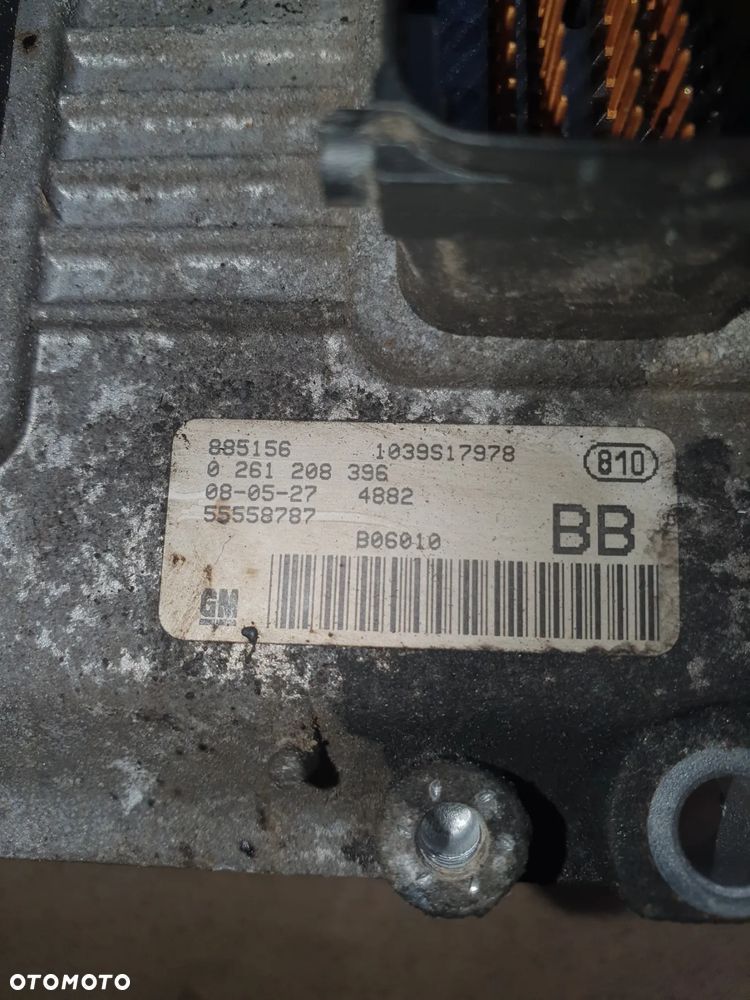 STEROWNIK SILNIKA OPEL 1.2 55558787 CORSA ASTRA - 2