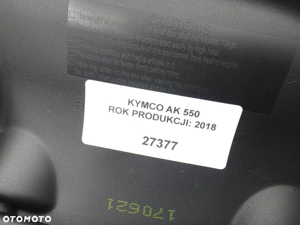 Kymco Ak 550 17-21 Siedzenie Fotel Kanapa - 8