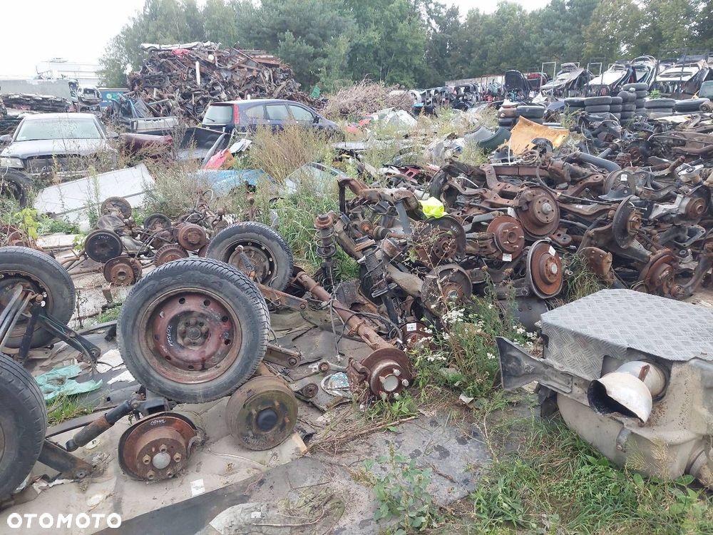 KOMPLETNE ZAWIESZENIE BELKA SANKI TYŁ MERCEDES-BENZ W203 - 4