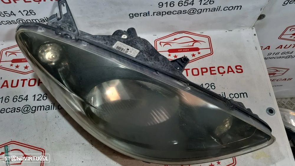 Ótica Farol Frente Frontal Direita Peugeot 1007 2005 a 2008 9644999180 Original - 2