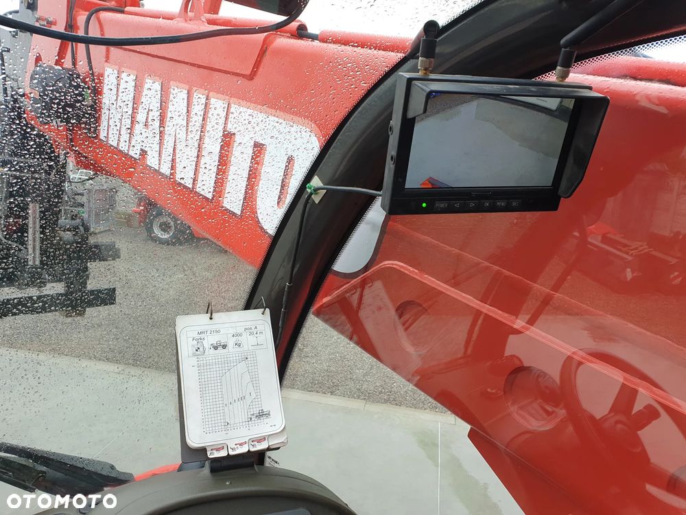 Manitou MRT ROTO 2150+Privilege KOSZ/PILOT/WIDŁY SPROWADZONA SUPER STAN - 16
