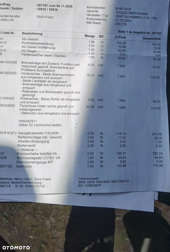 Seat Alhambra 1.9 TDI Stylance - 20