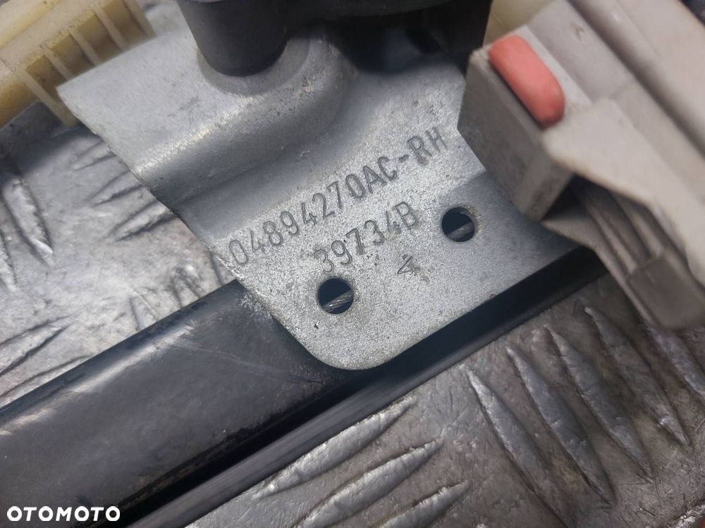 MECHANIZM PODNOŚNIK SZYBY PRAWY PRZÓD CHRYSLER PACIFICA I 04894270AC - 2
