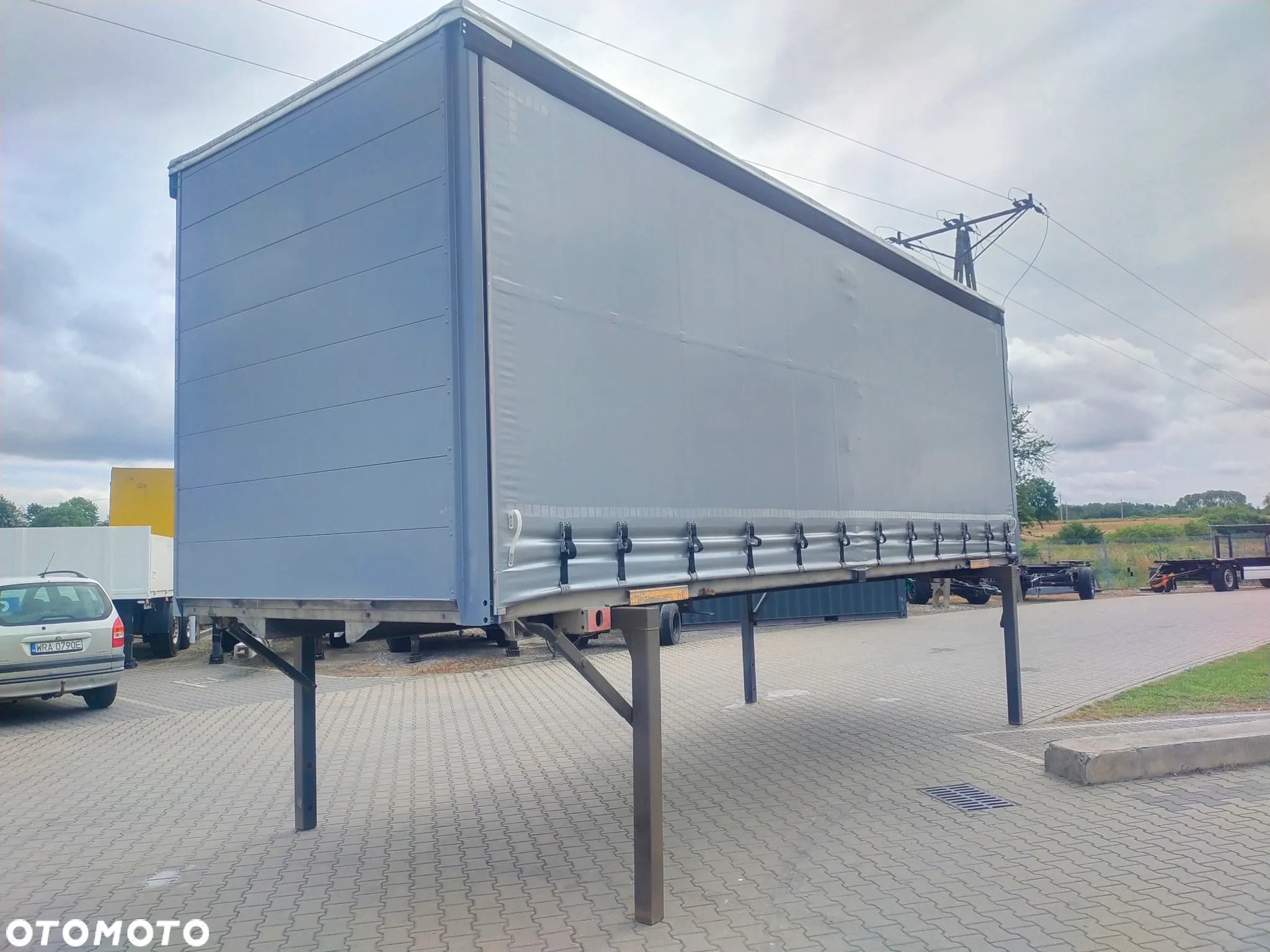 Wecon Zabudowa BDF Firanka 7.45m Ocynk - 7