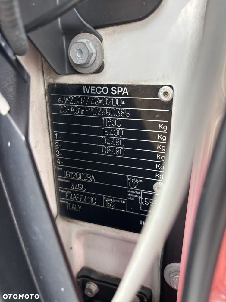 Iveco EUROCARGO 120-210 KONTENER CHLODNIA PODWOZIE DO ZABUDOWY KILKANASCIE  SZTUK - 10