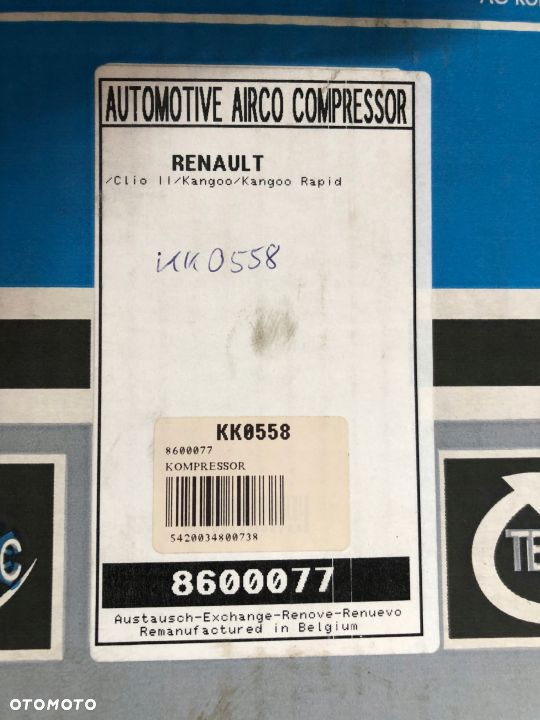 KOMPRESOR KLIMATYZACJI RENAULT CLIO KANGOO NOWY! - 3