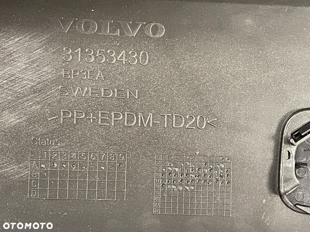 NOWY ORYGINALNY ZDERZAK TYLNY TYŁ VOLVO XC90 II R-DESIGN 14-21 4xPDC 31353430 W KOLOR V526 - 10