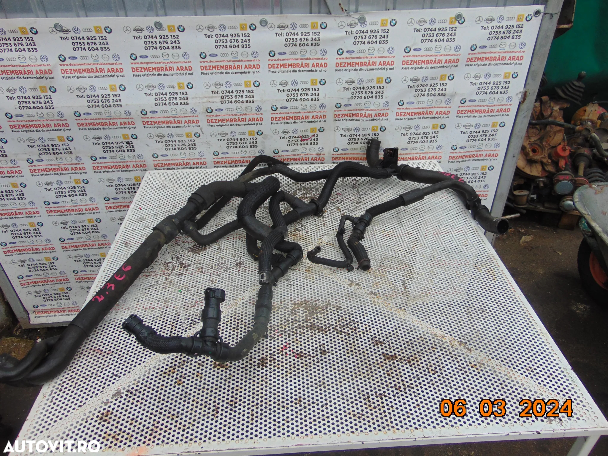 Furtun apa Renault Master 2.3 opel movano nissan nv400 furtune racire apa euro 5 ruto 6 - 5