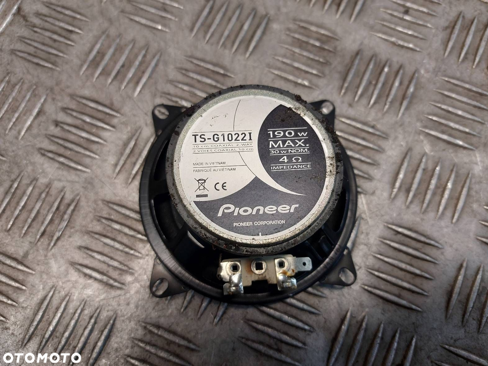 GŁOŚNIKI PRZÓD PIONEER TS-G1022I 2SZT OPEL AGILA A TS-G1022I - 4