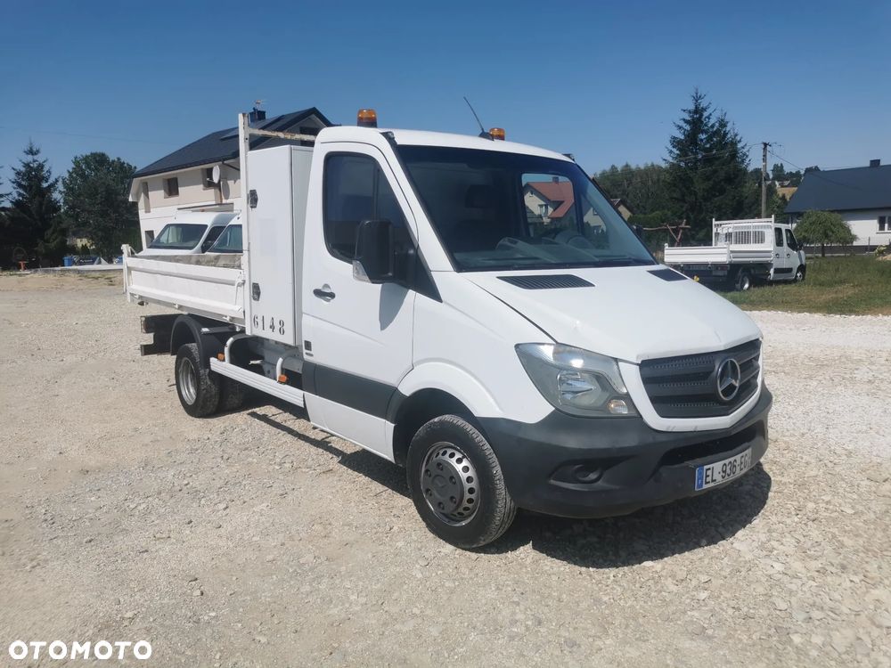 Mercedes-Benz Sprinter 514 kiper Wywrotka blizniak 2.2CDI - 140KM skrzynka sprowadzony - 12