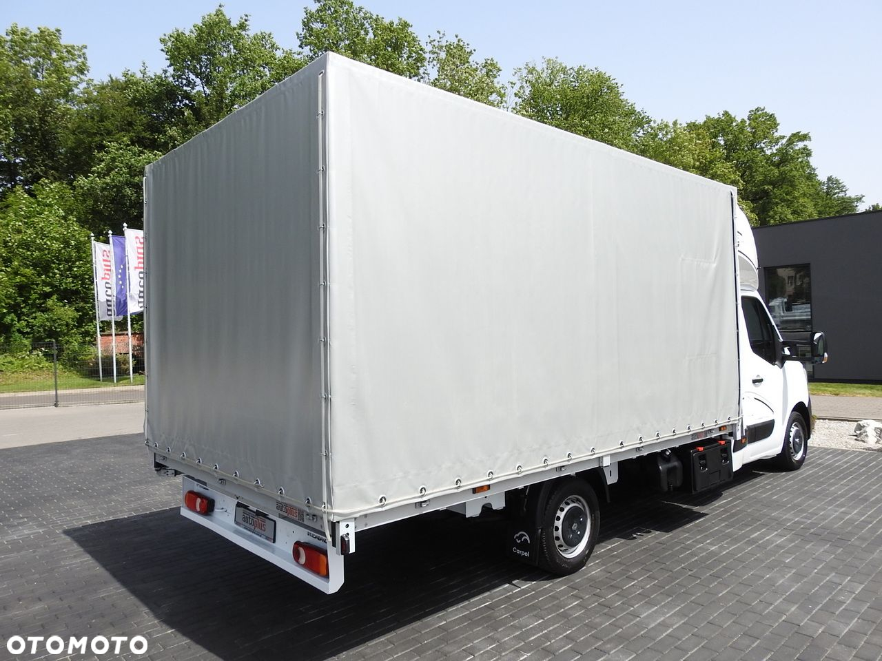 Renault MASTER PLANDEKA 10 PALET WEBASTO TEMPOMAT KLIMATYZACJA LEDY  165KM - 14