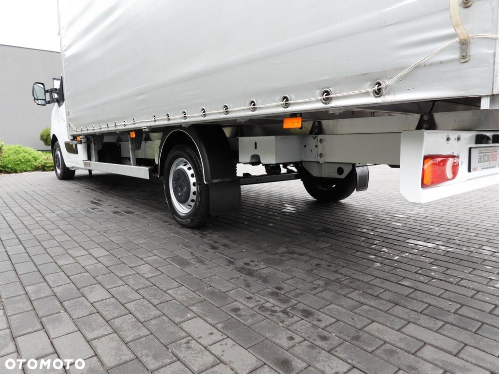 Renault MASTER PLANDEKA 10 PALET WEBASTO TEMPOMAT LEDY PNEUMATYKA KLIMATYZACJA  165KM - 17