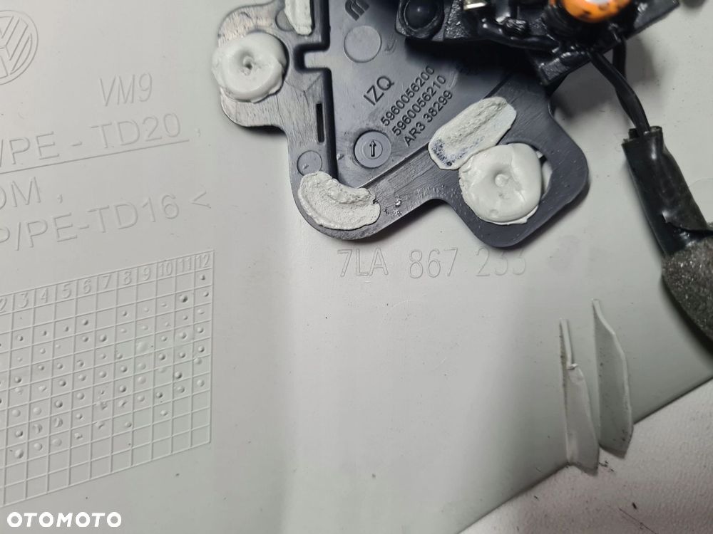VW T6.1 tapicerka osłona słupka A PRAWA LEWA PRZÓD 7LA867234 7LA867233 - 7
