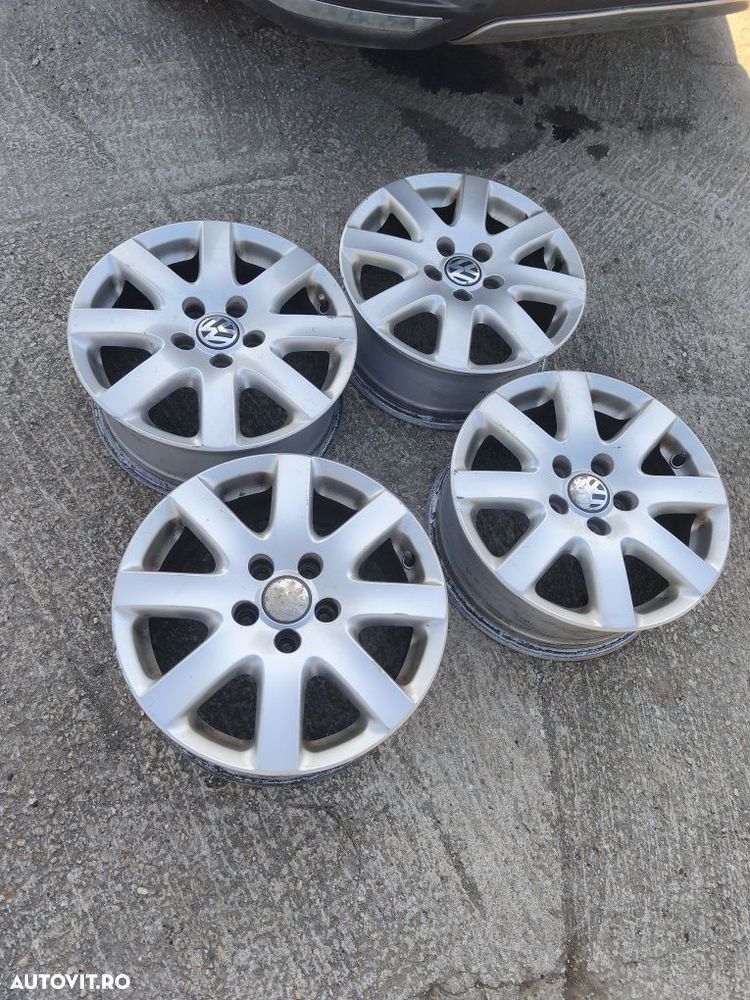 Set jante aliaj R16 cod 3C0601025F gama VAG Audi, VW, Skoda, Seat - 7