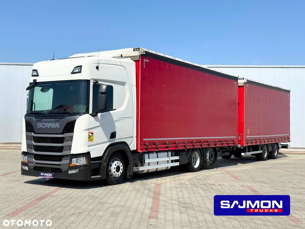 Scania R450 / ZESTAW TANDEM 120 M3 / 7,75 M + 7,75 M / SALON PL - 2