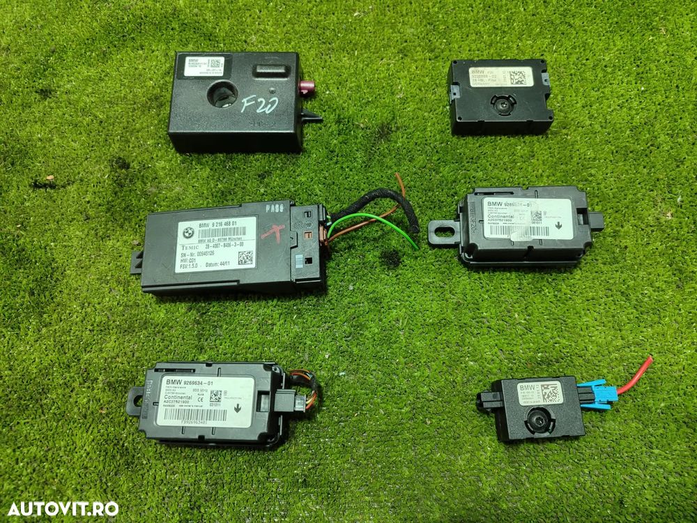MODUL SCAUN + MODUL ANTENA ( 3 BUC.) + MODUL ALARMA ( 2 BUC.)  BMW SERIA 1 F20 118D SE 2.0 DIESEL 2012 / HATCHBACK 2011-2019 COD OEM 921646801 / 9230911 / 9226888 / 9269634 / 9181453 - 1