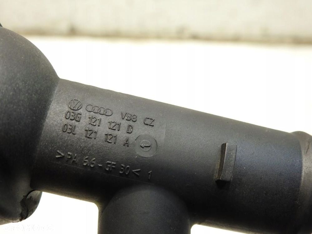 OBUDOWA TERMOSTATU AUDI A3 8P 1.9 TDI 03G121121D - 6