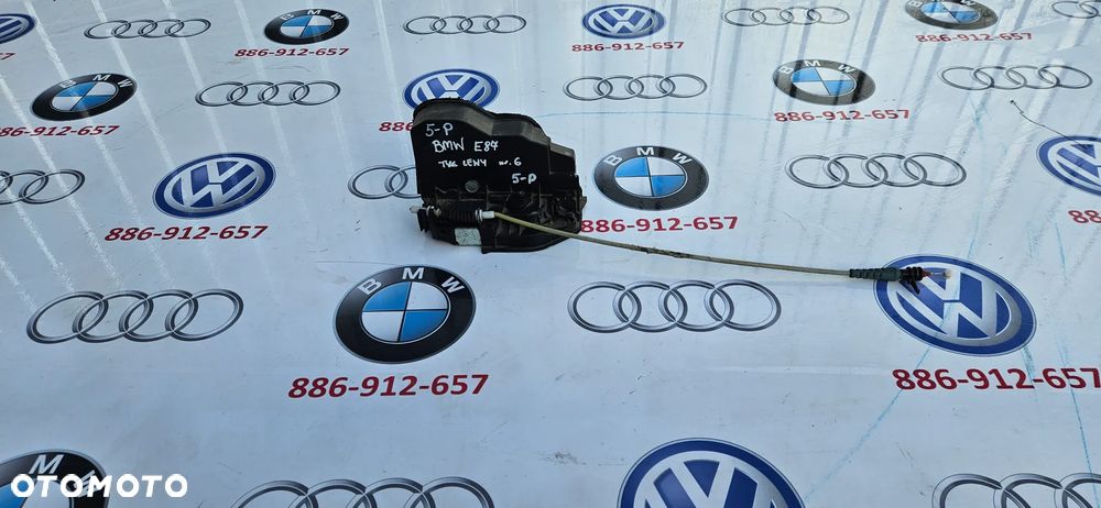 BMW 1 E87 5D Zamek drzwi tył lewy Zamek tylny lewy 7229459 - 1