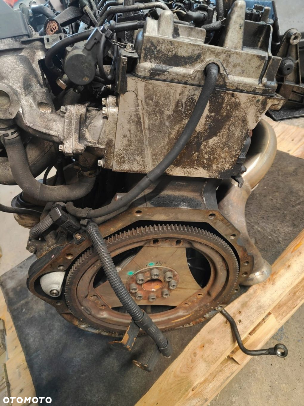 Mercedes om648.961 3.2 diesel r6 2005r z e klasy w211 SILNIK KOMPLETNY - 2