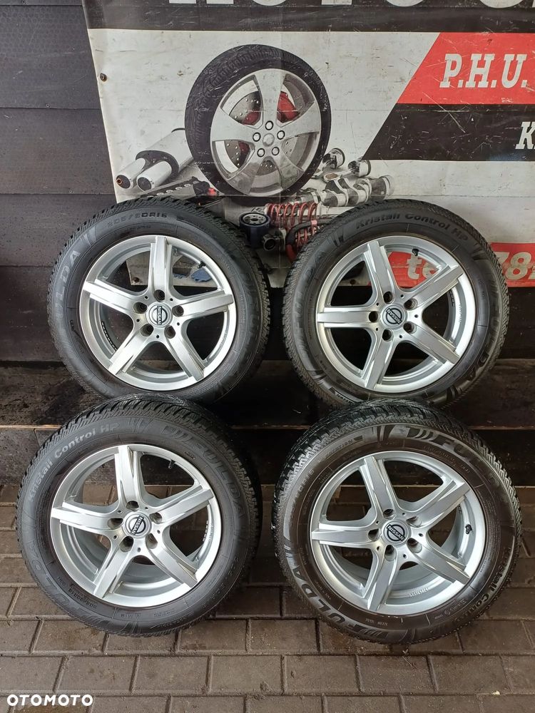 ALUFELGI+OPONY ZIMOWE 205/60 R16  NISSAN QASHQAI JUKE 5x114,3 ET40 - 1