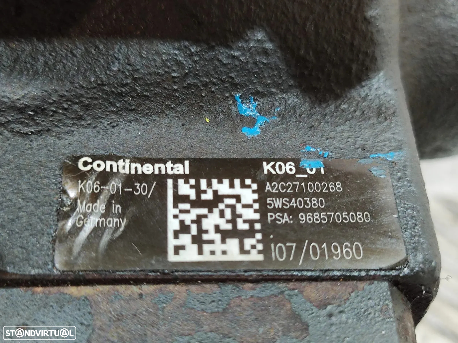 BOMBA INJETORA ALTA PRESSÃO CONTINENTAL 2.0 TDCI 140CV FORD VOLVO CITROEN - 8