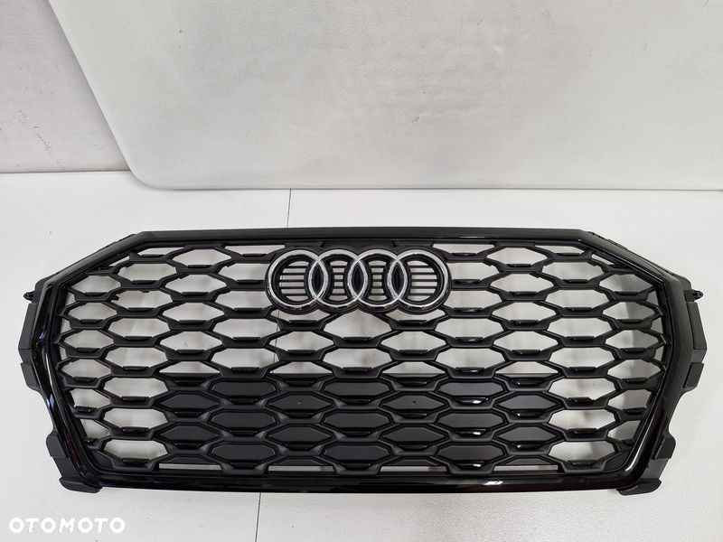 AUDI Q3 II 83F F3 S-LINE GRILL ATRAPA CHŁODNICY ZDERZAKA PRZÓD CZARNA 83F853651 - 1