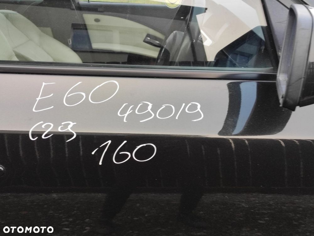 DRZWI PRAWY PRZÓD PRZEDNIE BMW E60 E61 490 DIOPSIDSCHWARZ METALIC - 3