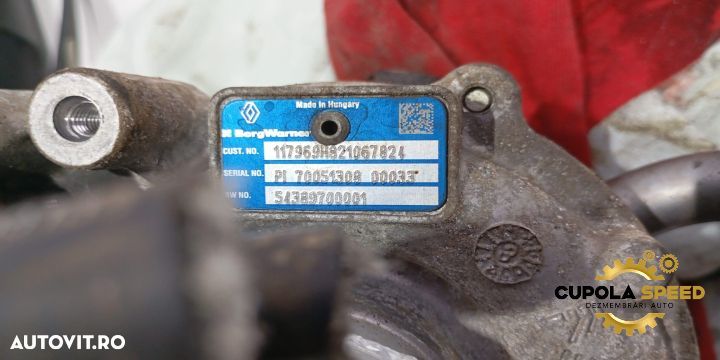 Turbosuflanta / Turbo / Turbina 1.6 DCI R9M 54389700001 Nissan Qashqa - 3