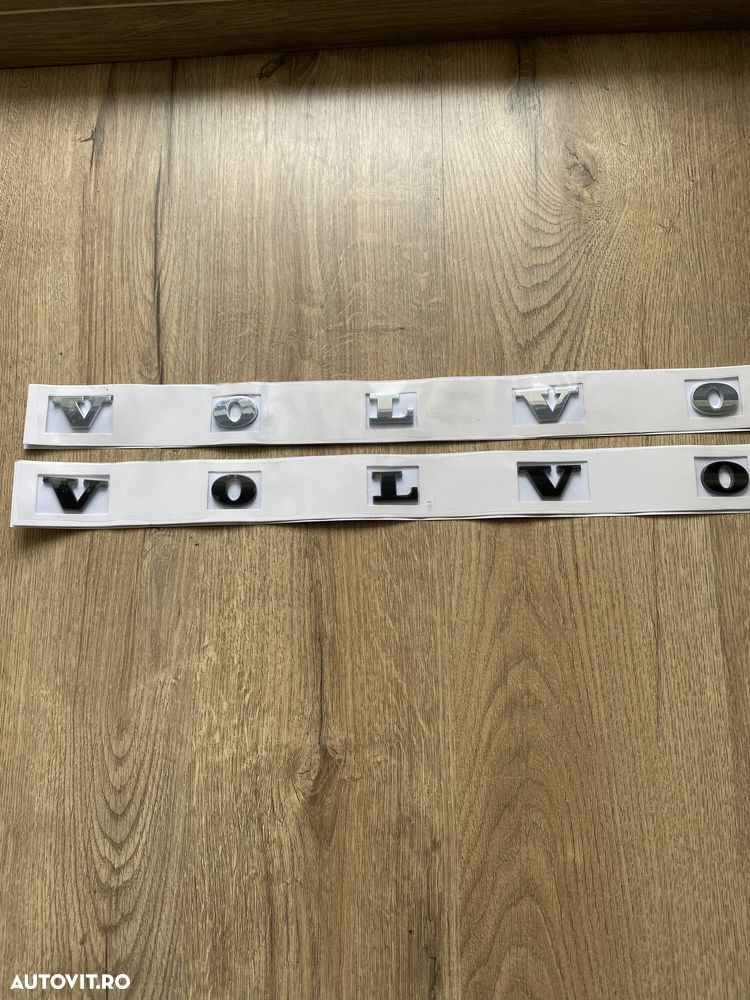 Emblema Embleme Scris Logo Semn Volvo S60 S90 Xc60 Xc90 - 3